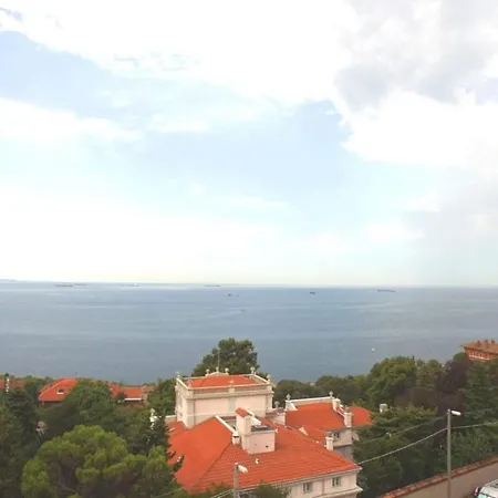 Amazing Sea View, Free Parking, Near To The Centre شقة ترييستي